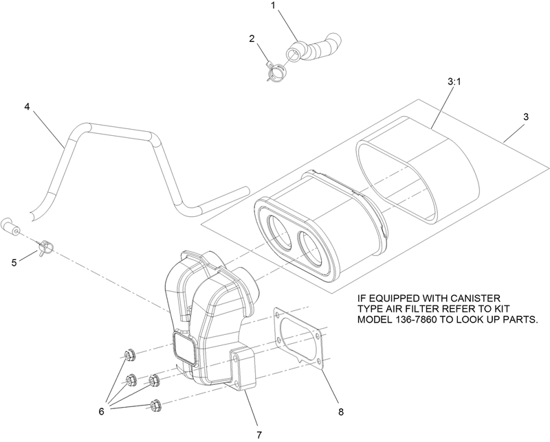 Air Intake and Filtration Assembly