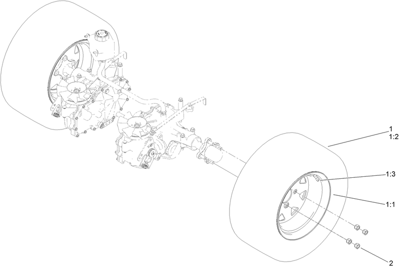 Rear Wheel Assembly