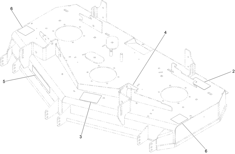 Deck Decal Assembly No 134 4546