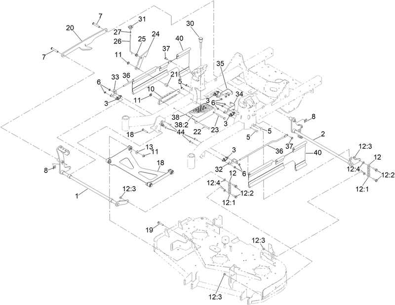 Deck Lift Assembly