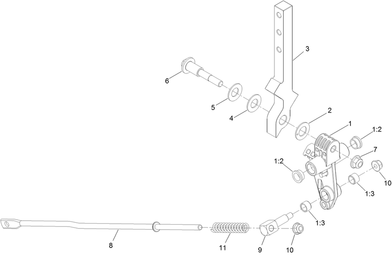 LH Motion Control Assembly
