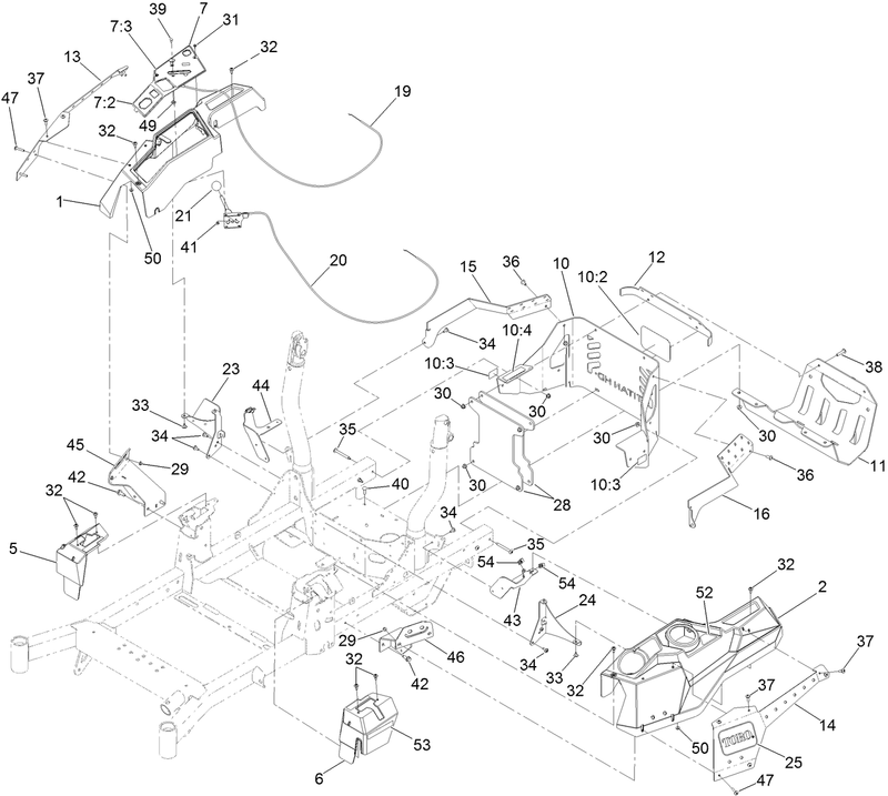 Control Console and Guard Assembly