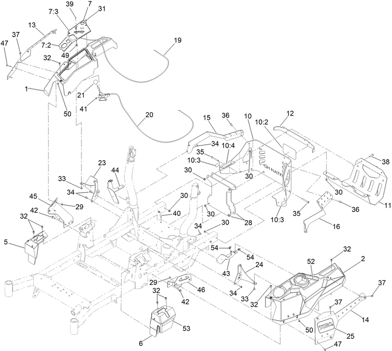 Control Console and Guard Assembly