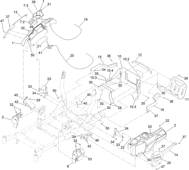Control Console and Guard Assembly