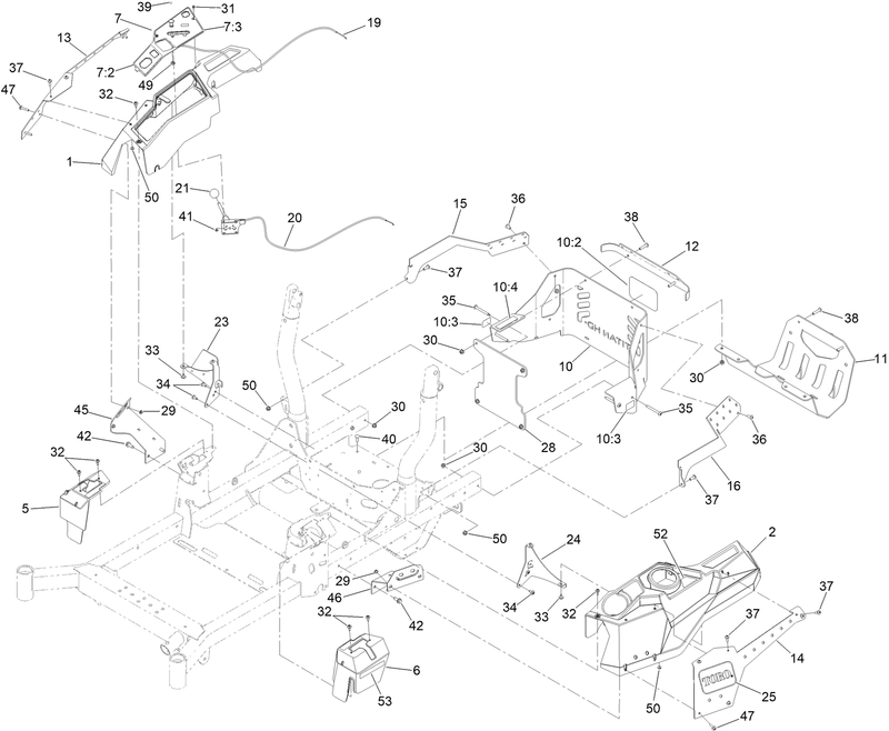 Control Console and Guard Assembly