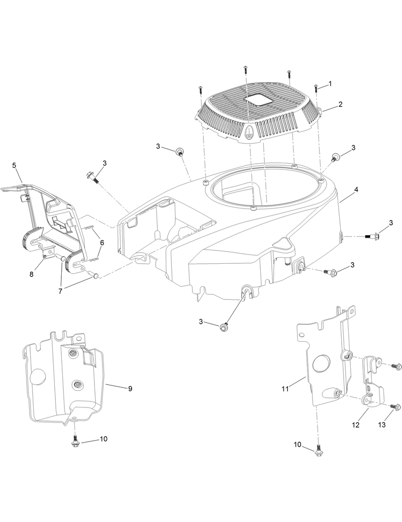 Blower Housing Assembly
