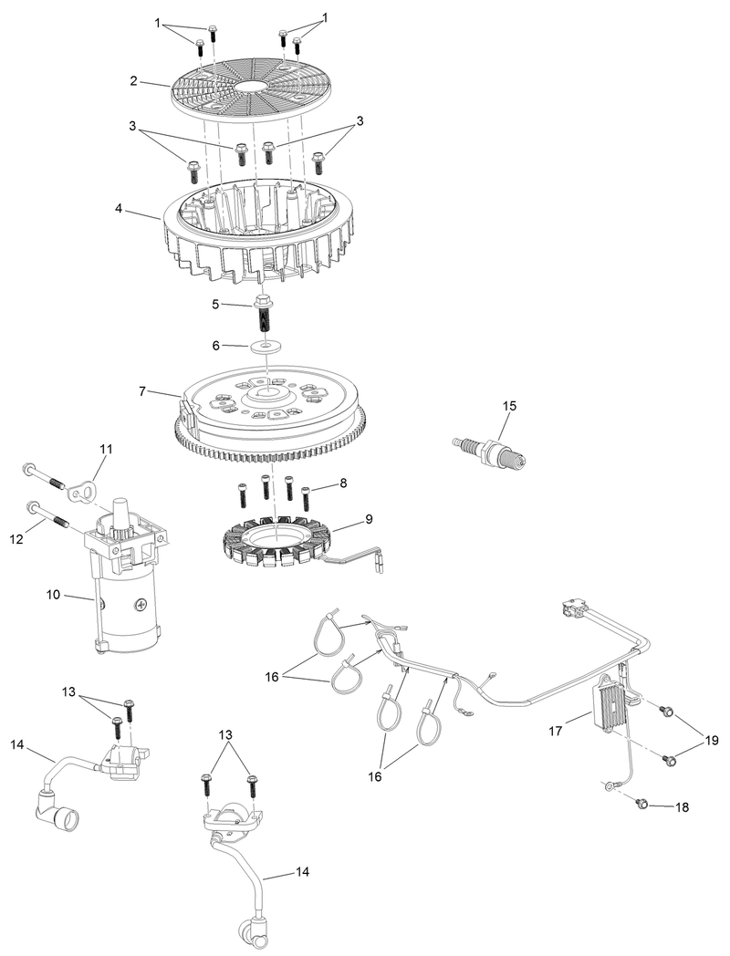 Ignition and Electrical Assembly