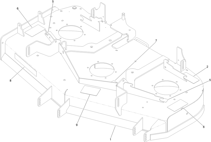 Deck Decal Assembly No 127 6798