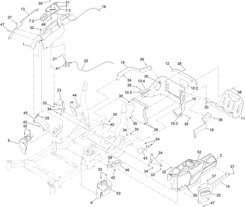 Control Console and Guard Assembly