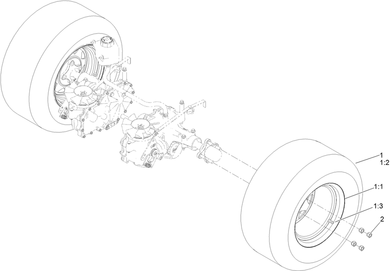 Rear Wheel Assembly