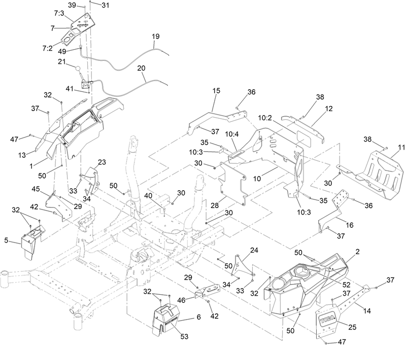 Control Console and Guard Assembly