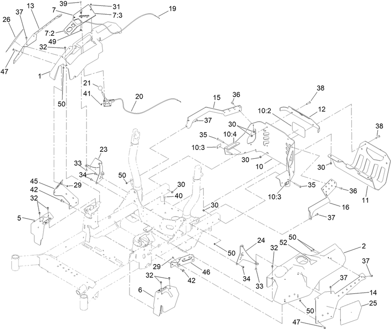 Control Console and Guard Assembly