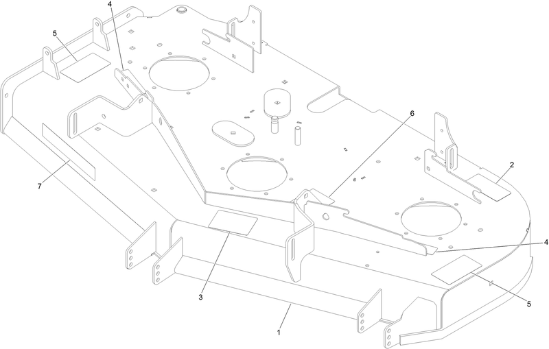 Deck Decal Assembly No 126 8957