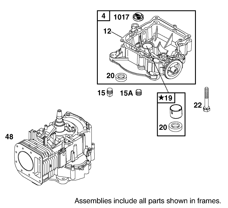 Gasket Assembly Briggs and Stratton 311777 0117 E1