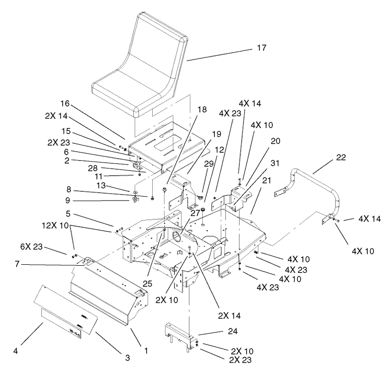 Main Frame Assembly