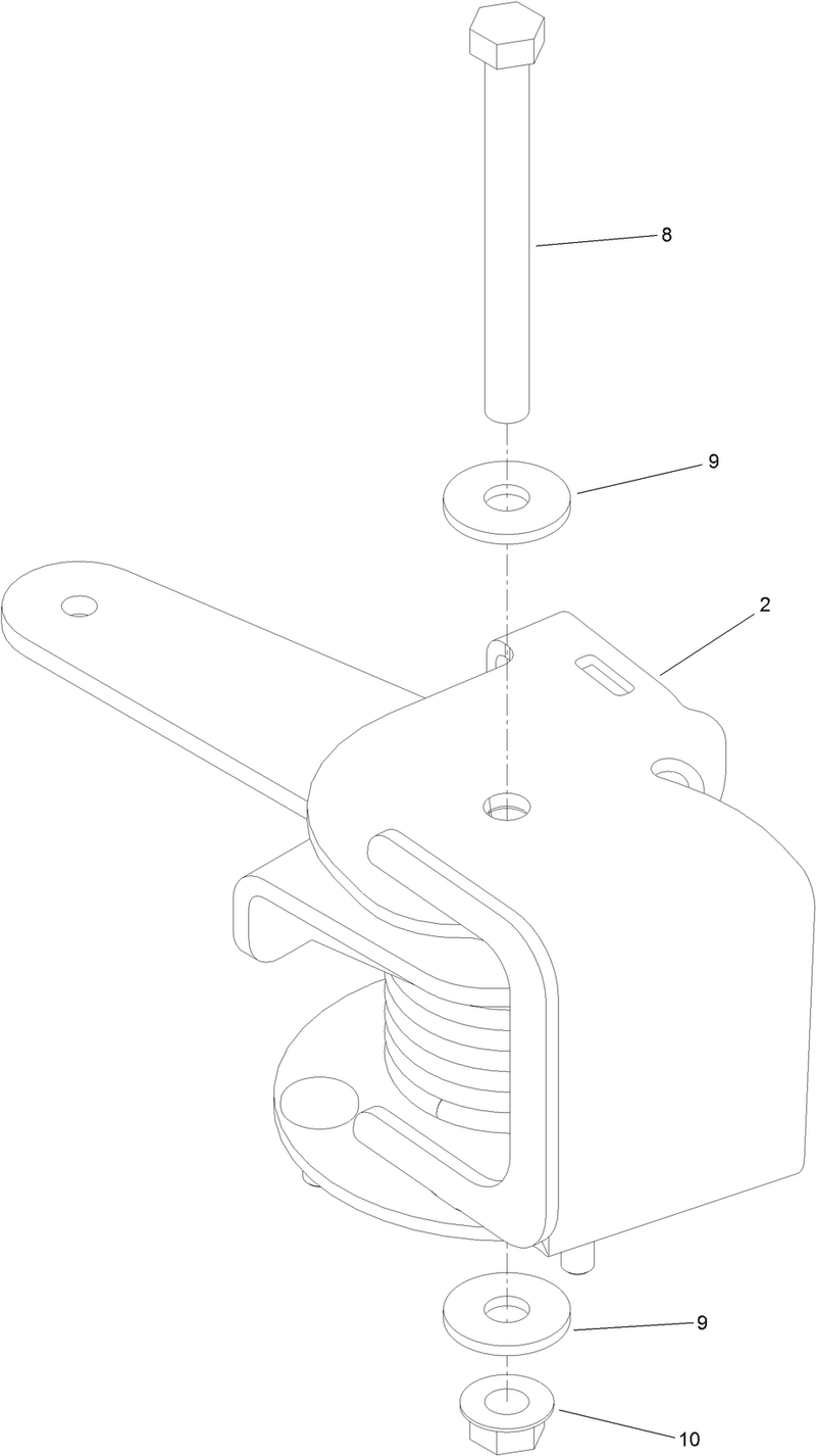 Idler Torsion Assembly No 136 7395