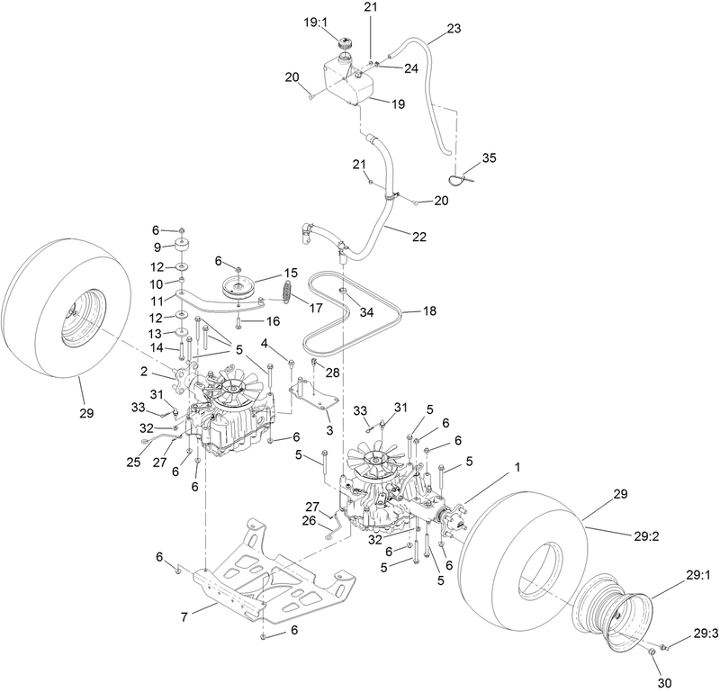 Ground Drive Assembly