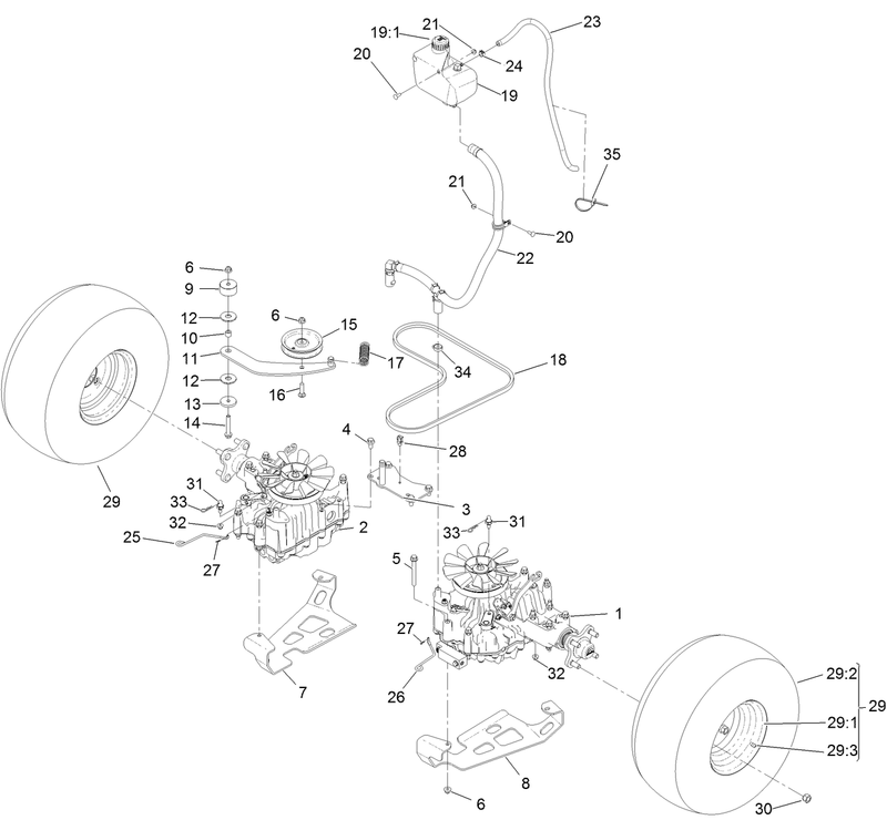 Ground Drive Assembly