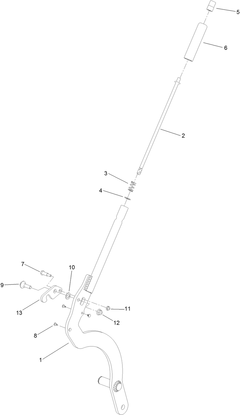 HOC Lever Assembly No 130 1755