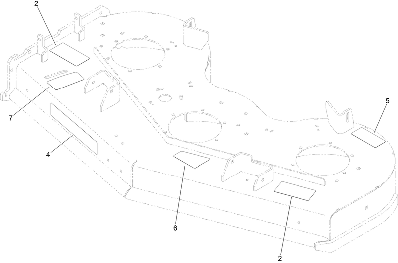 Deck Decal Assembly No 127 1936