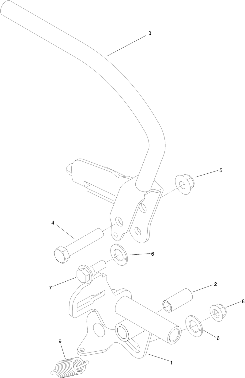 Control Handle Assembly No 132 5157