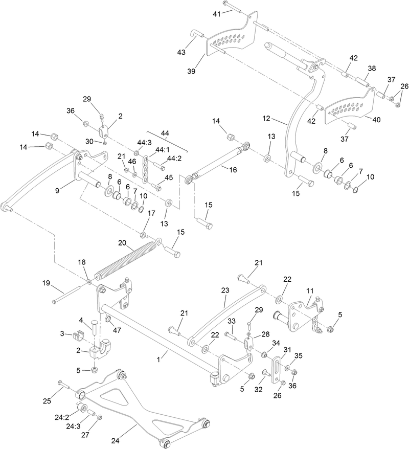 Deck Lift Assembly