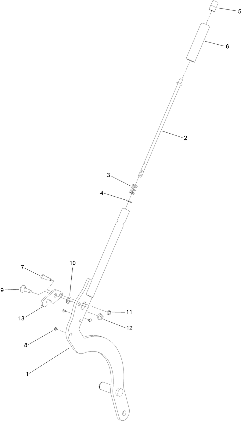 HOC Lever Assembly No 130 1755