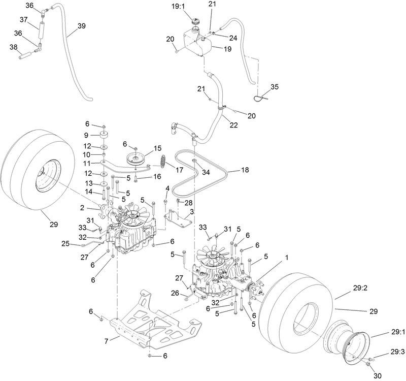 Ground Drive Assembly