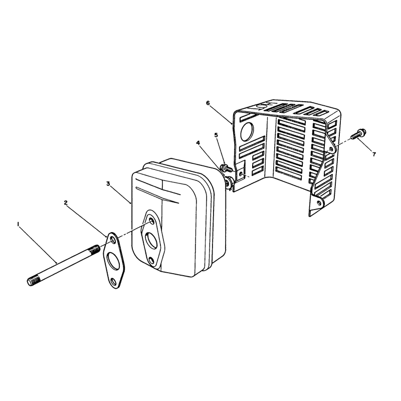Muffler Assembly Model No Vmk9