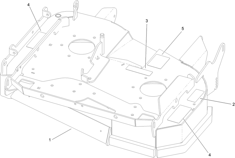 Decal Deck Assembly No 161 6758
