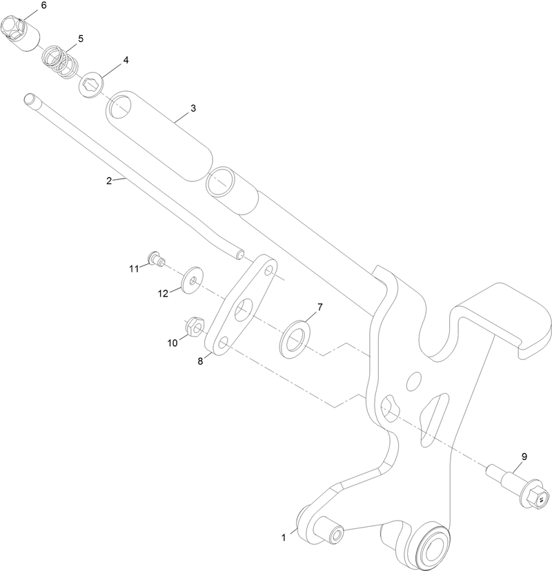 Height of Cut Lever Assembly No 142 2579