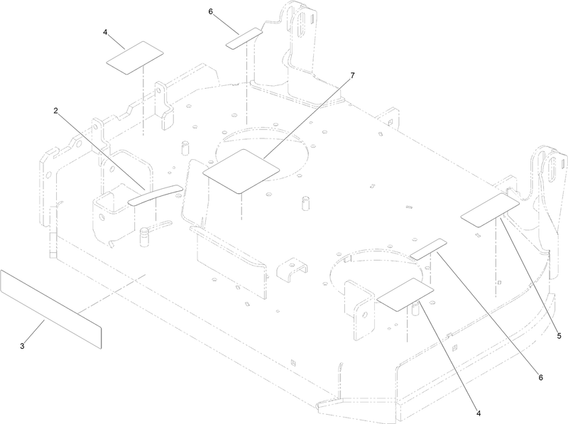 Deck Decal Assembly No 121 6015