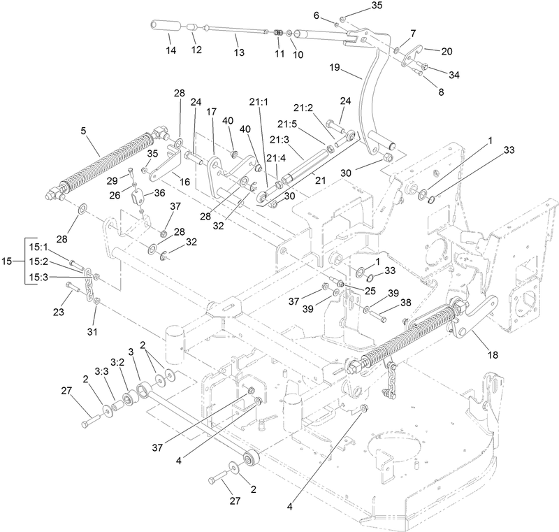 Deck Lift Assembly