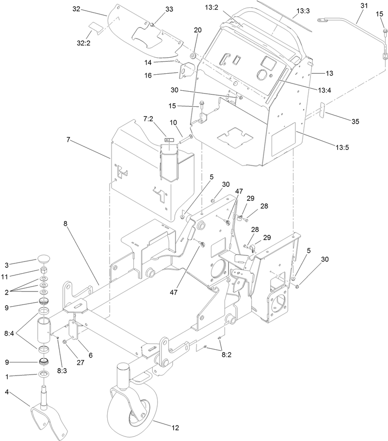 Main Frame Assembly