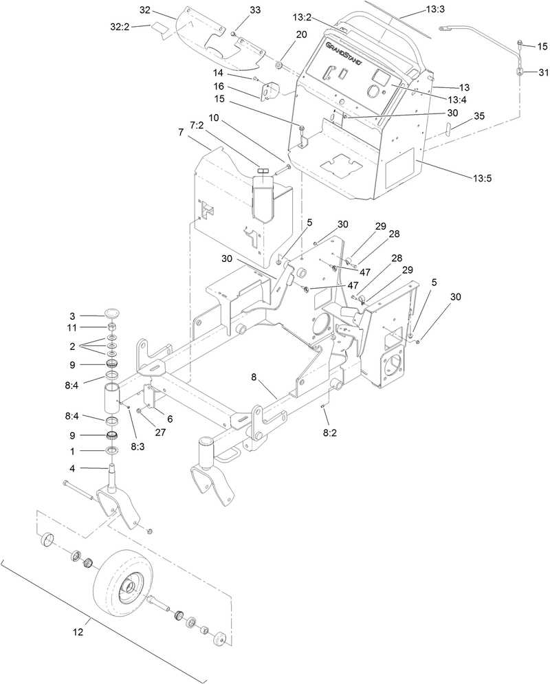 Main Frame Assembly