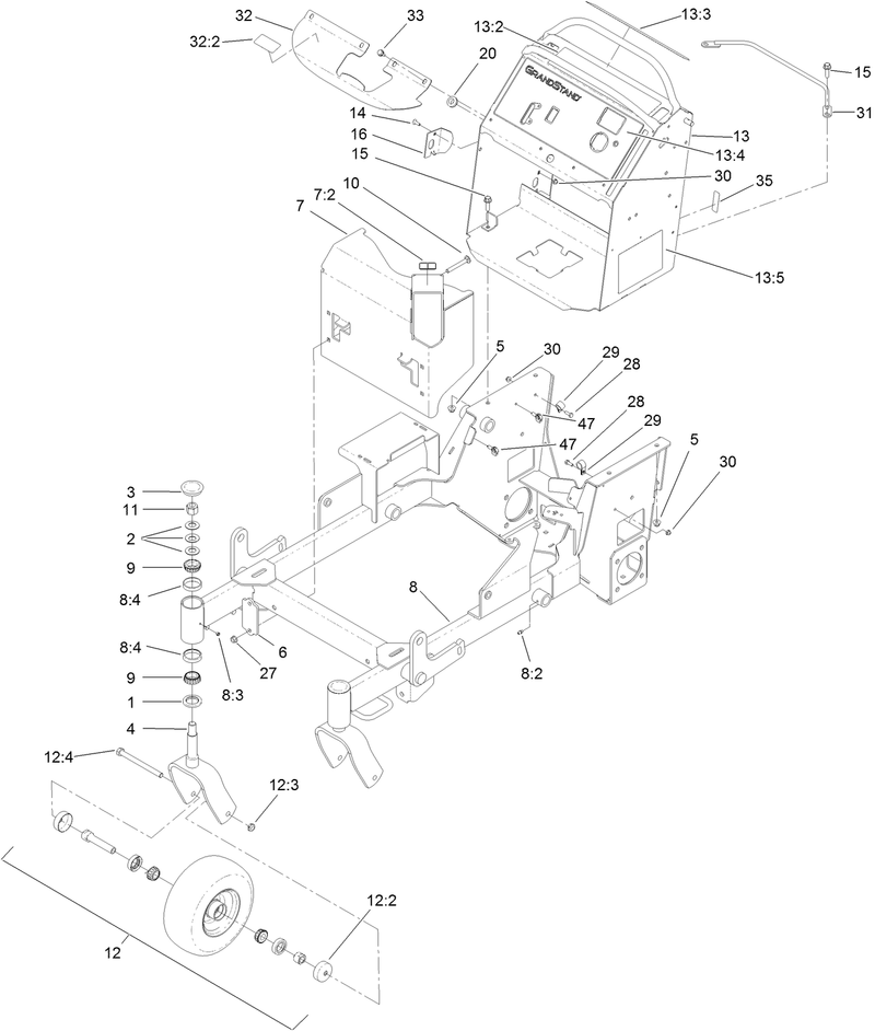 Main Frame Assembly