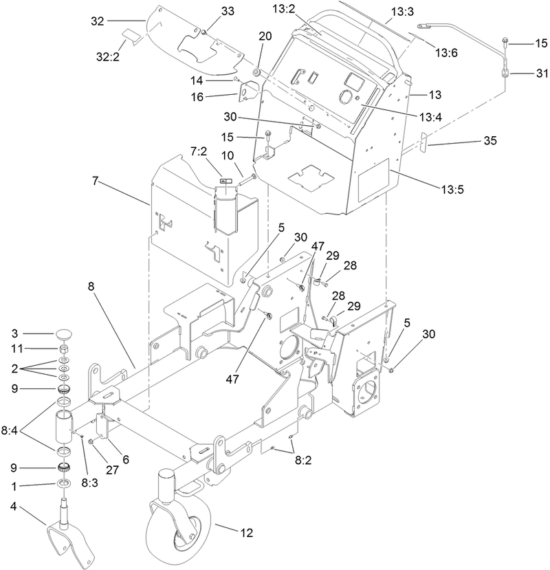 Main Frame Assembly