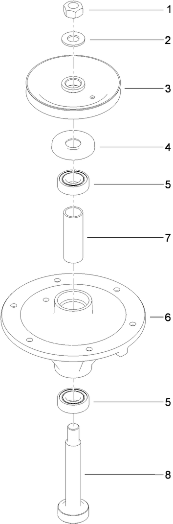 Spindle Assembly No 117 7638