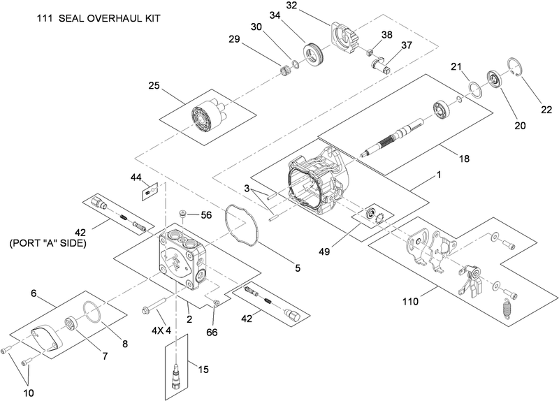 Hydraulic Pump Assembly No 119 0177