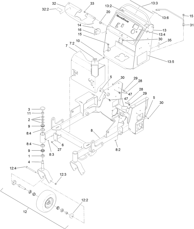 Main Frame Assembly