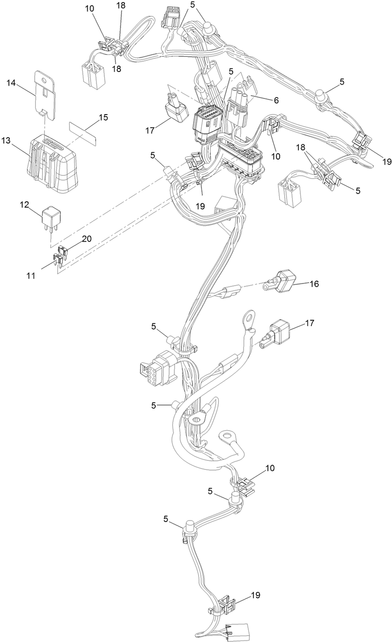 Harness Assembly No 142 2926