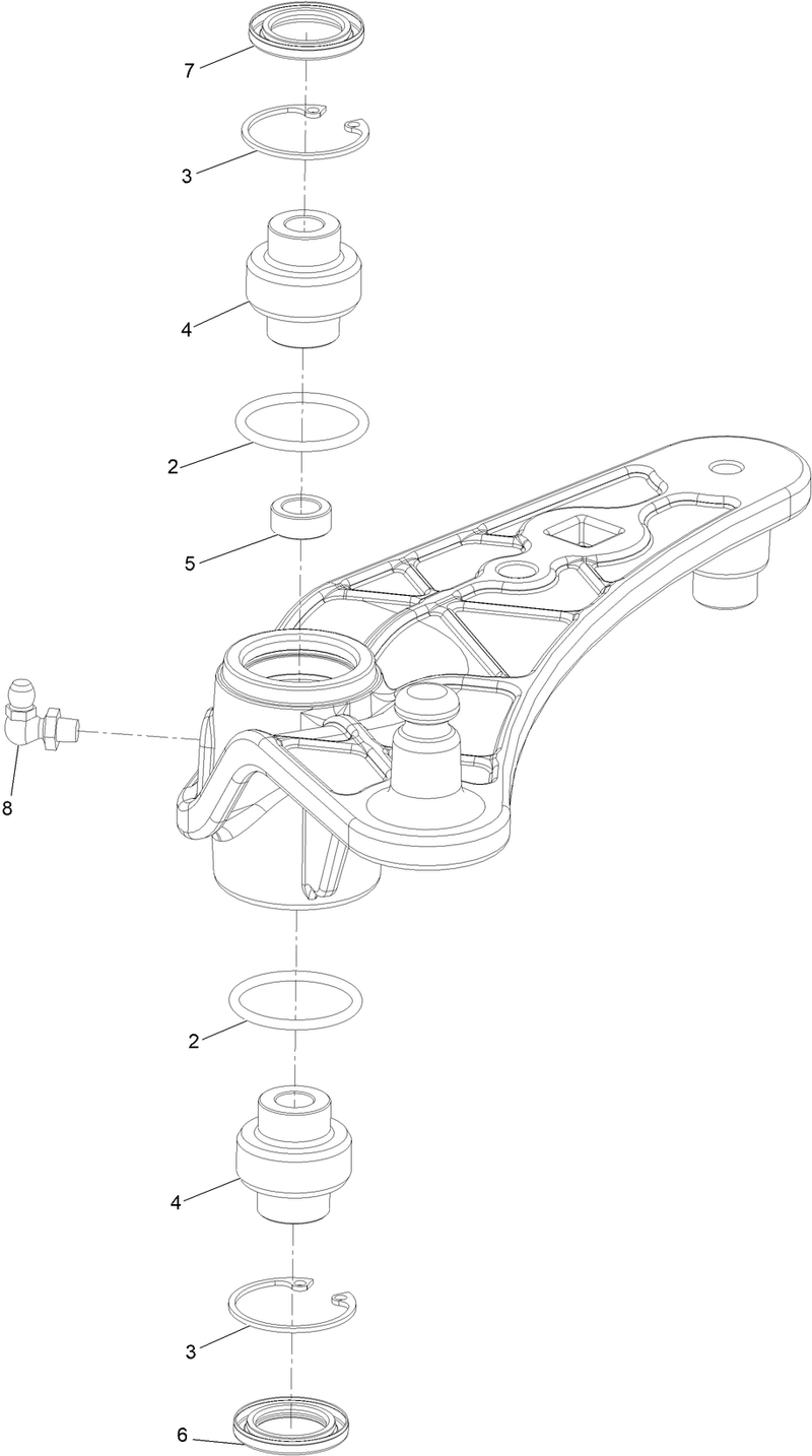 Idler Arm Assembly No 135 1679