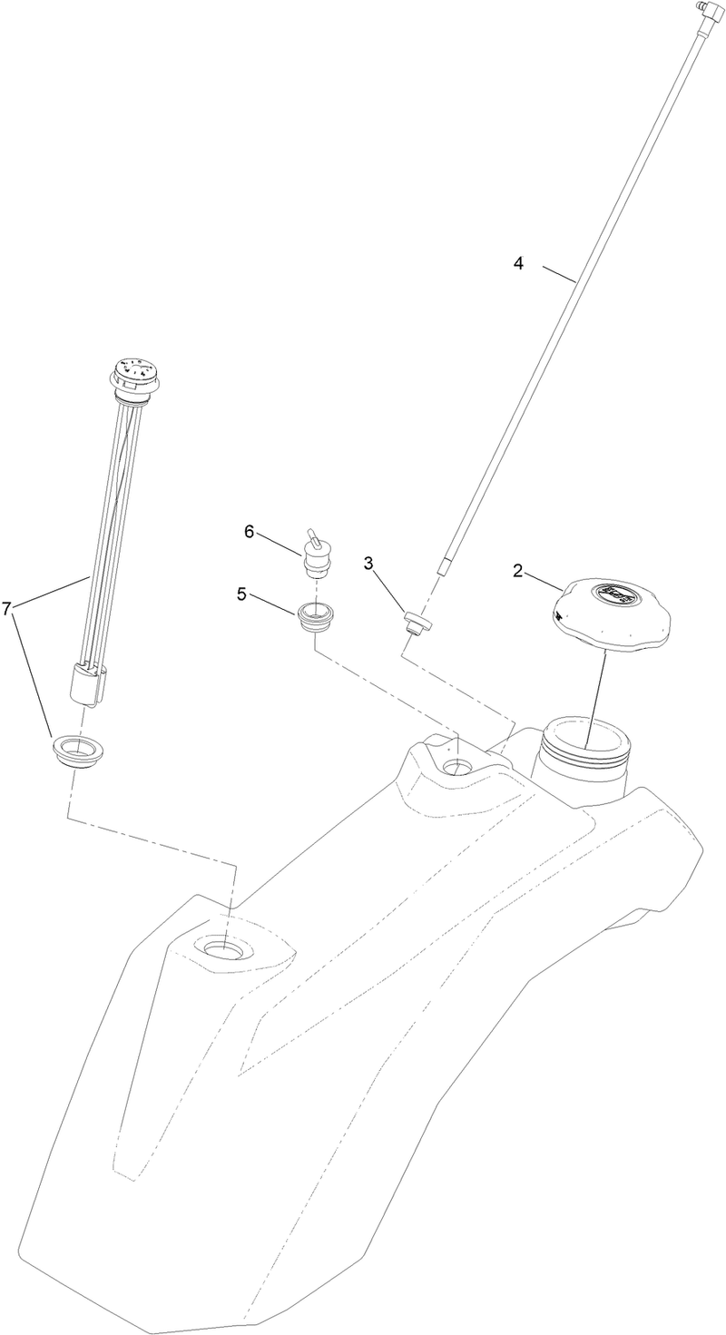 Fuel Tank Assembly No 161 6672