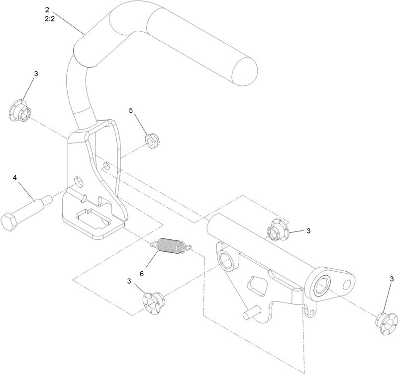 Right Motion Control Assembly No 135 1305