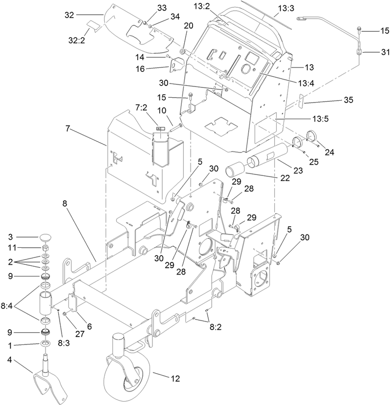 Main Frame Assembly