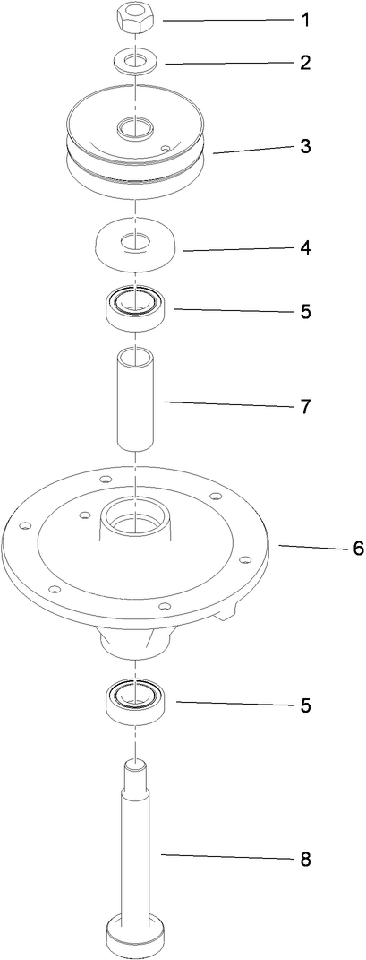 Spindle Assembly No 117 7636