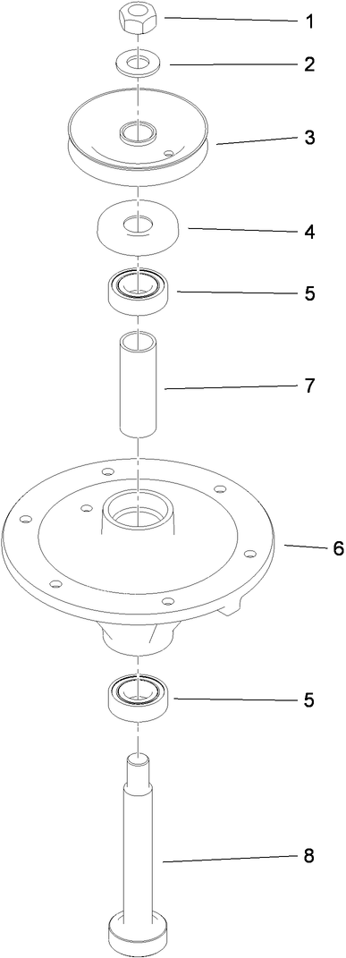 Spindle Assembly No 117 7640