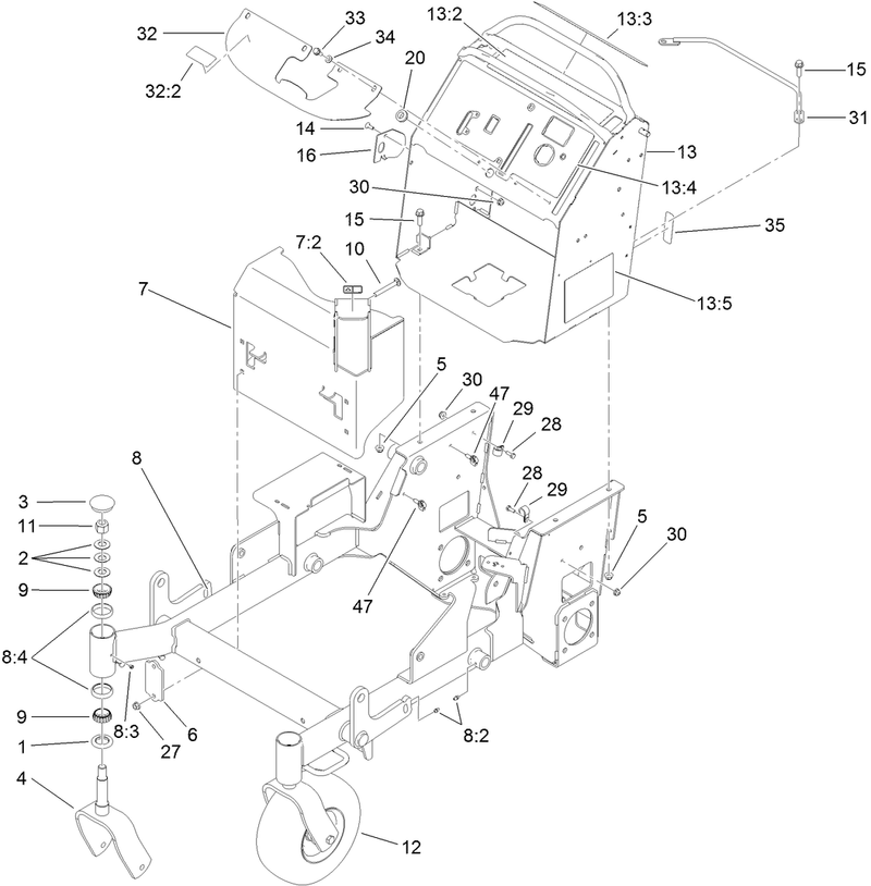 Main Frame Assembly