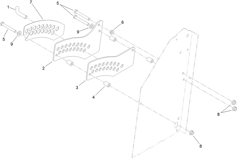 Height of Cut Plate Assembly
