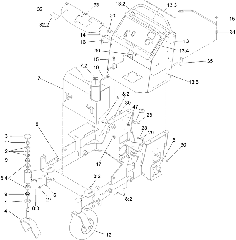 Main Frame Assembly